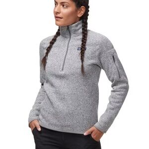 Patagonia Better Sweater 1/4-Zip Fleece Jacket Pullover - Gray